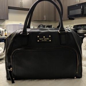 Black Kate Spade Top Handle Satchel